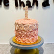 Birthday Cake With Rose Icing